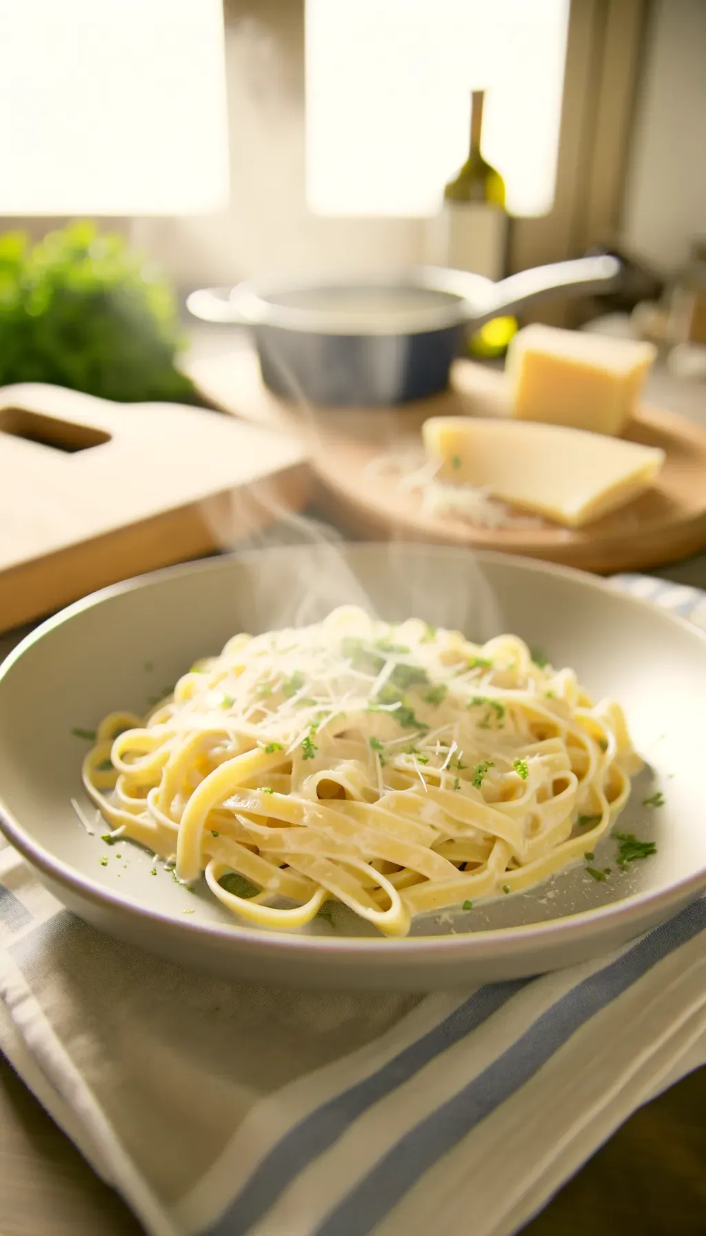 Fettuccine Alfredo - Image 1