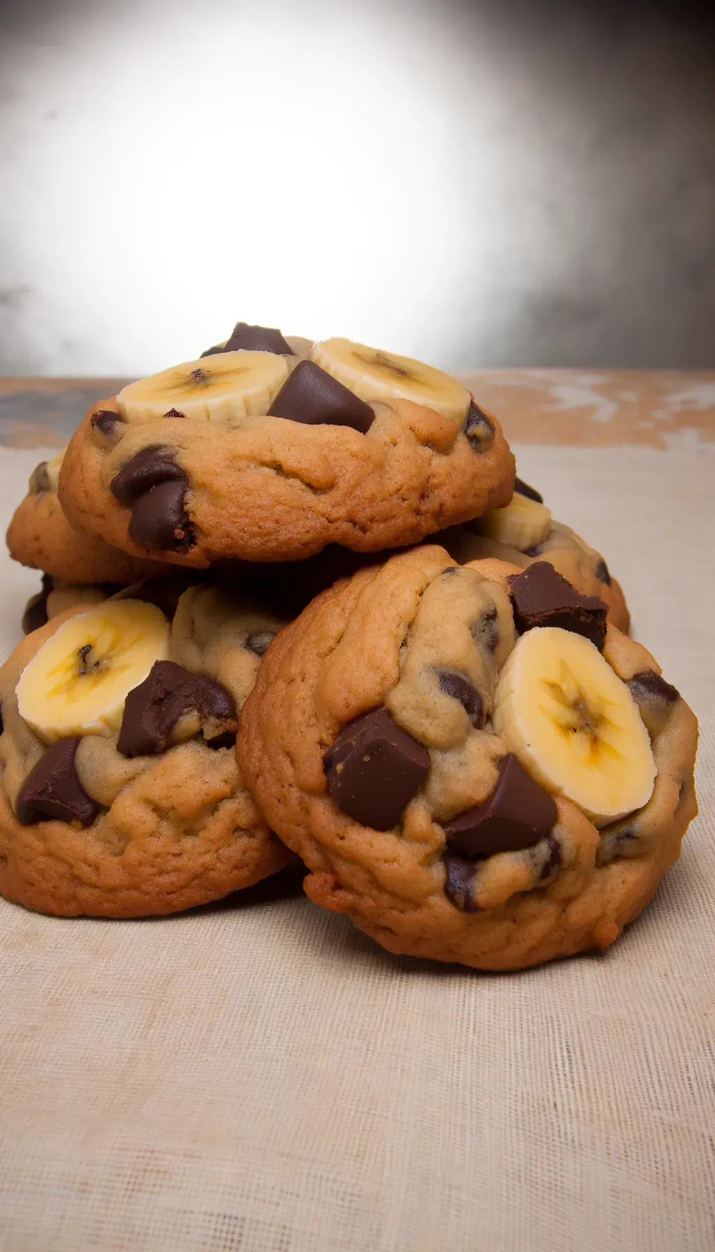 Banana Chocolate Chunk Cookies - Image 1